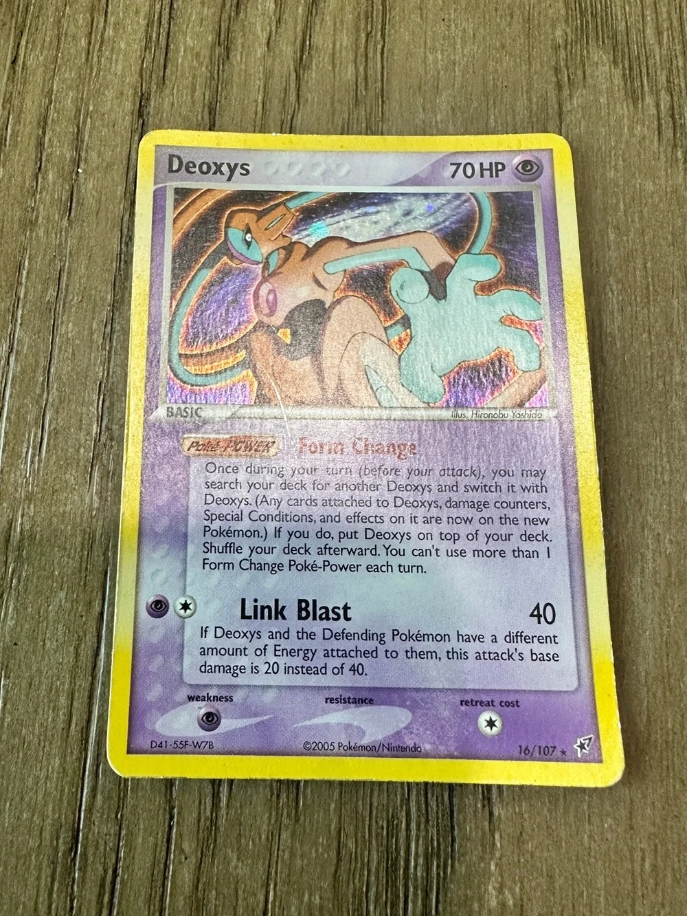 Pokemon Card - Deoxys - Halo - Picture 2 of 5